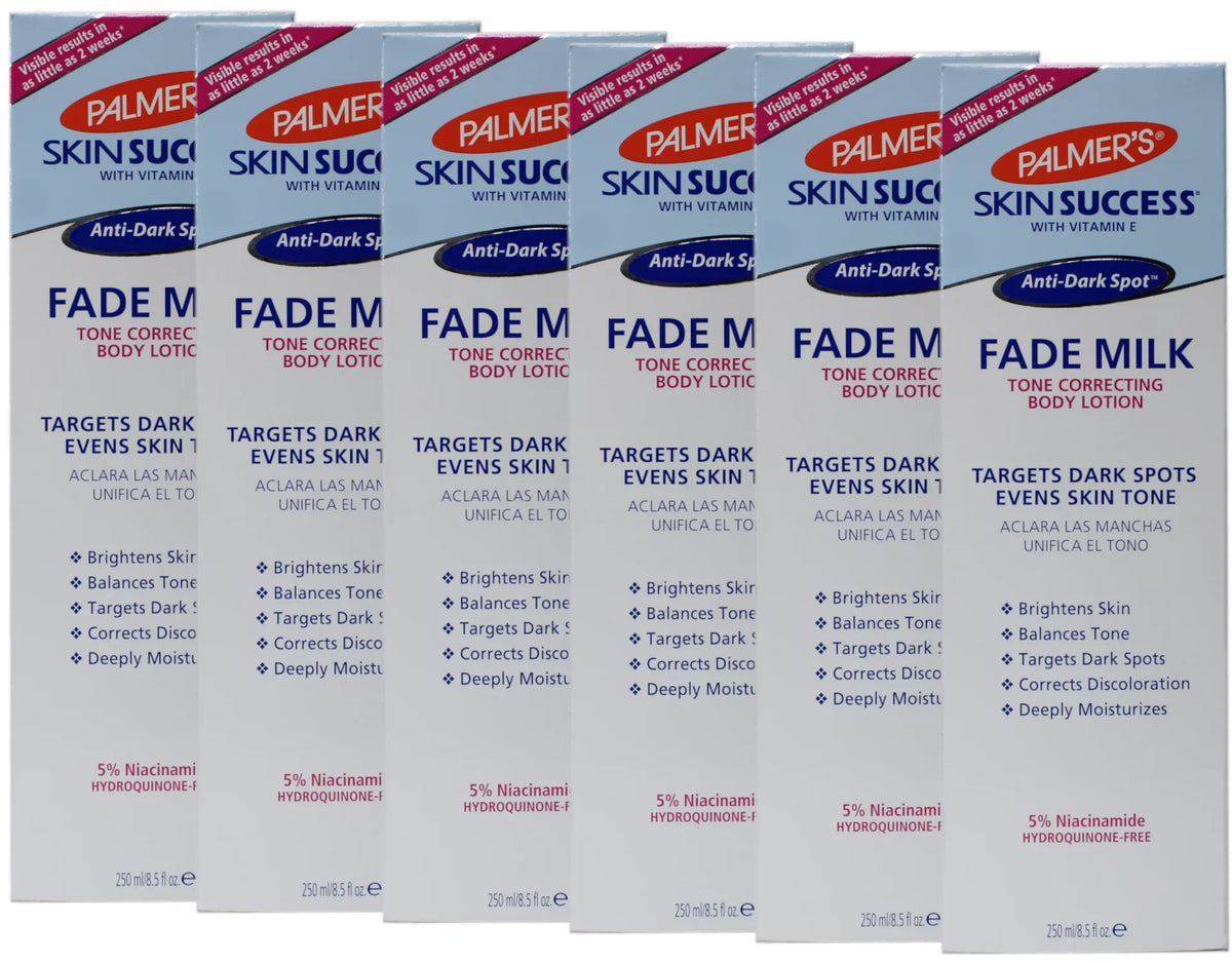 Palmer's Sizekin Sizeuccess Anti-Dark Sizepot Fade Milk Body Lotion 8.5 fl oz Pack of 6