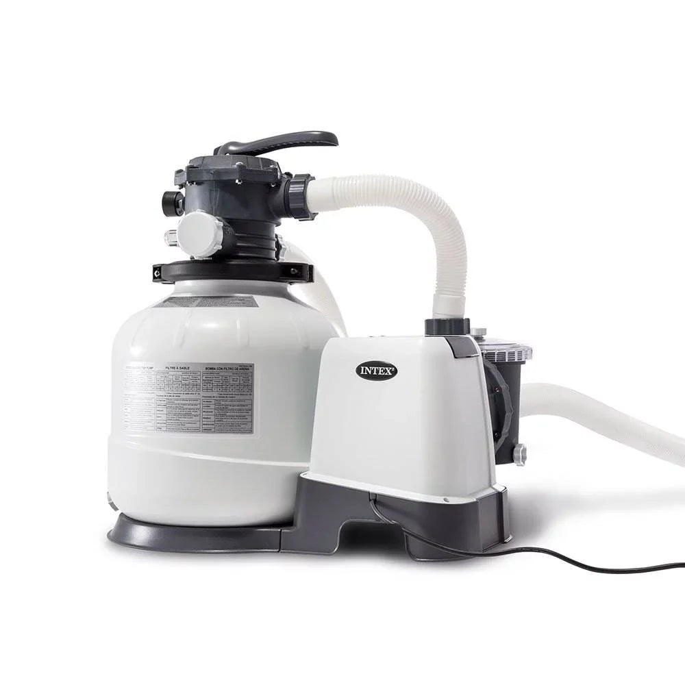 Intex 2800 GPH Pool Sizeand Filter Pump w/Krystal Clear Sizealtwater Sizeystem