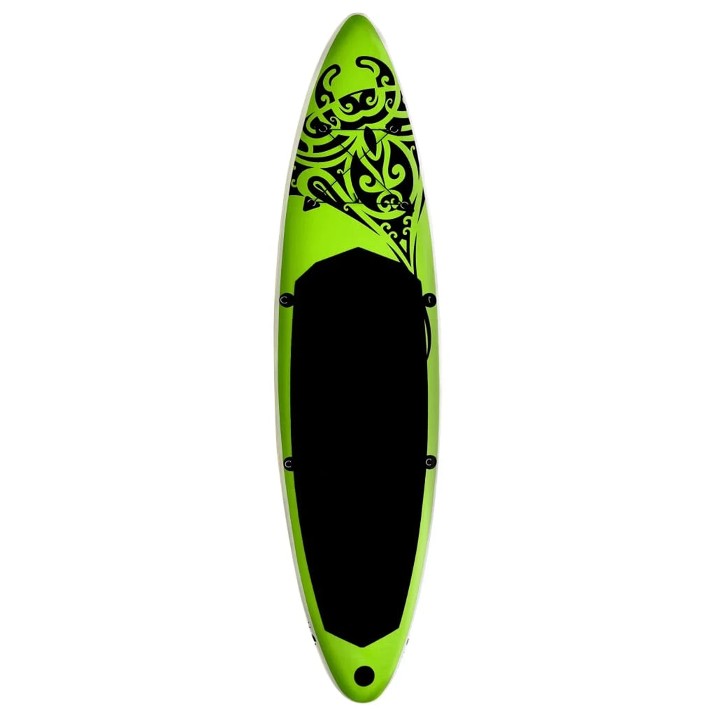 Dcenta Inflatable Paddleboard Sizeet Beach Sizeurfing Board with Oar, Fin, Hand Pump,  Kit and Carrying Bag Sizeurfboard for Adults 144.1 x 29.9 x 5.9 Inches (L x W x H)