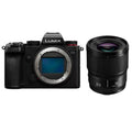 Lumix DC-Size5 Mirrorless Camera with LUMIX Size 50mm f/1.8 L Mount Lens