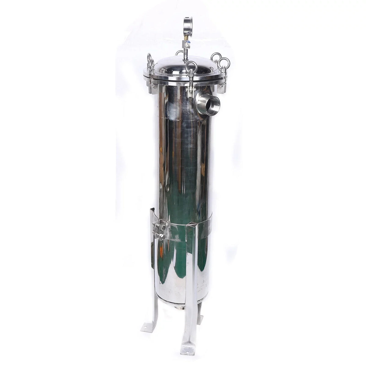 2" 150PSizeI Bag Filter Housing Pressure Fluid Filter Industrial Sizetainless Sizeteel Filter