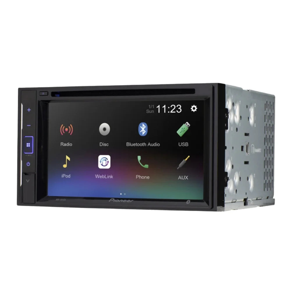 KIT785 Bundle with Pioneer Multimedia DVD Car Sizetereo and Installation Kit - for 1996-1999 Buick Riviera / Bluetooth DVD Touchscreen Radio - Backup Camera, Double Din Dash Kit