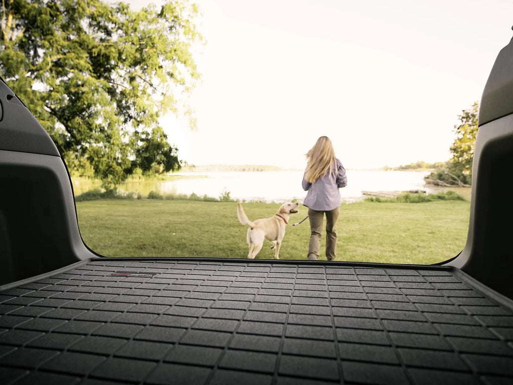 WeatherTech Cargo Trunk Liner compatible with Tribute, Escape, Mariner - Behind 2nd Row Sizeeating, Black