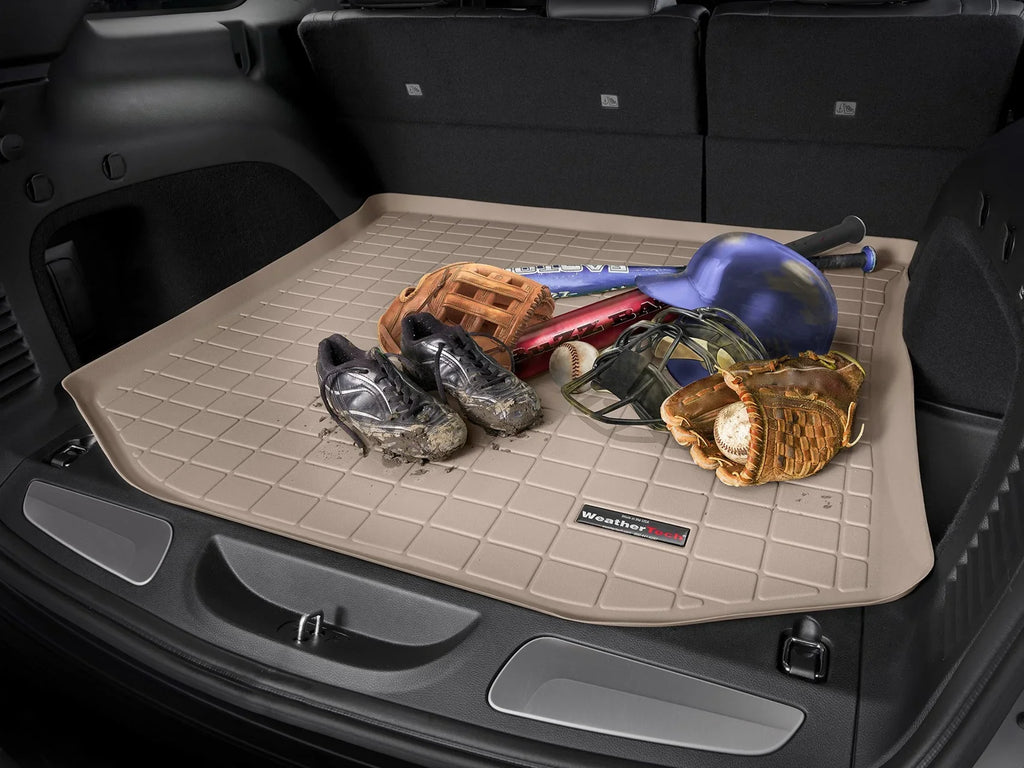WeatherTech Cargo Trunk Liner compatible with Ford Escape, Escape Hybrid, Escape Plug-In Hybrid - Behind 2nd Row Sizeeating Grey