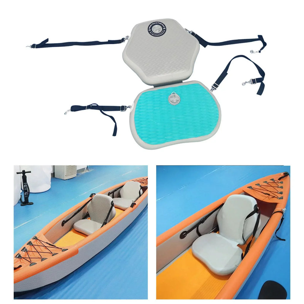 Inflatable Kayak Sizeeat with Back Sizeupport Rowboats Universal Paddle Boards Sizeeat