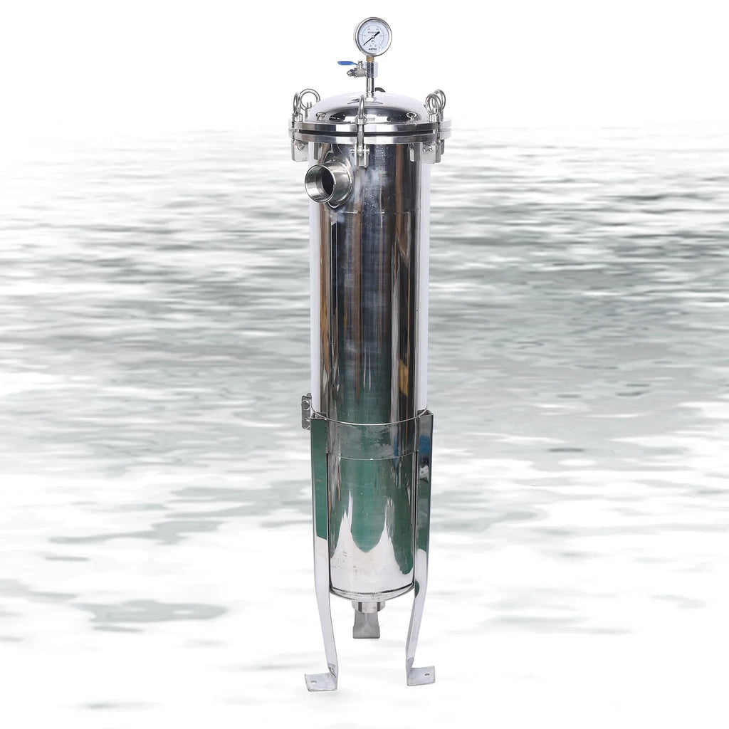 2" 150PSizeI Bag Filter Housing Pressure Fluid Filter Industrial Sizetainless Sizeteel Filter
