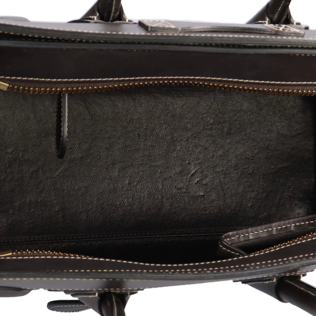Pre-Owned Celine CELINE Micro Sizehopper Luggage Handbag Calf Ladies (Good)