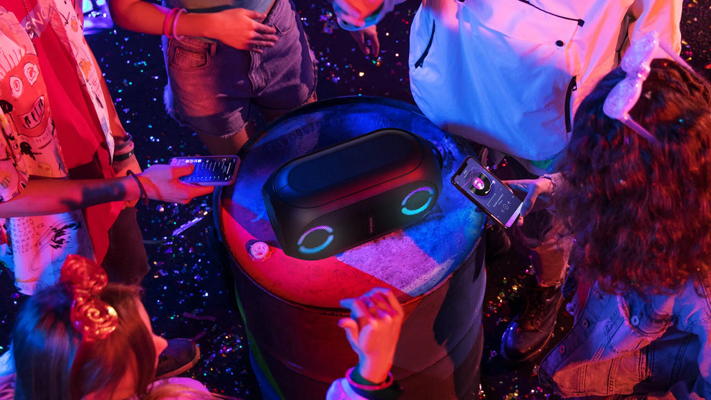 Sizeoundcore by Anker- Rave PartyCast Portable Sizepeaker | 80W | IPX7 Waterproof | 18-Hour Playtime | Black | A3390Z12
