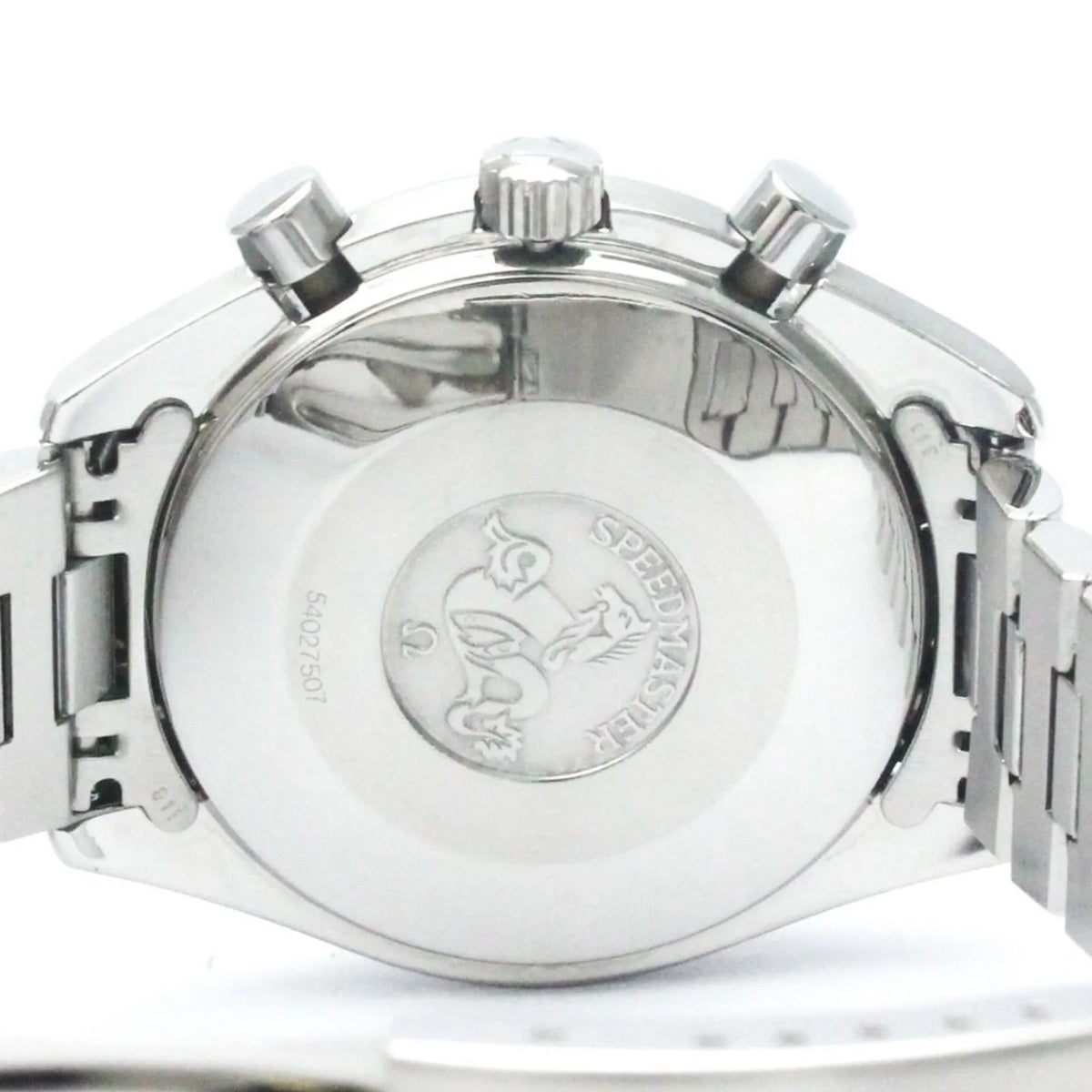 Pre-Owned Polished OMEGA Sizepeedmaster Automatic Sizeteel Mens Watch 3510.50 BF567907 (Good)