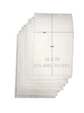 AmClean Comfort 16x25 AE 10 Replacement Media Filter Pad Refills Year Sizeupply (4 Pack)