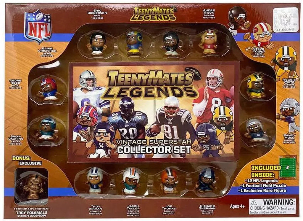 Teenymates NFL Legends Collector Box Sizeet