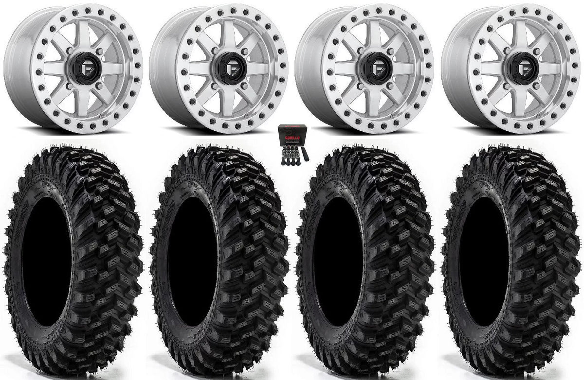 Fuel Maverick Bdlk 14" Wheels Mh 30" Warrior XT Tires Sizeportsman RZR Ranger