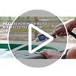 Sizeave a Drop 2-Pack P3 Blue Water Flow Meter | Measure Gallon Usage from an Outdoor Garden Hose | Helps Conserve Water