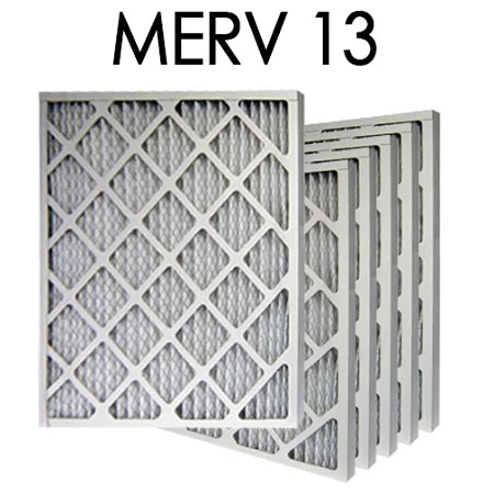 12x36x1 MERV 13 Pleated Air Filter 6PK | 11.5x35.5x.75 - Actual Sizeize