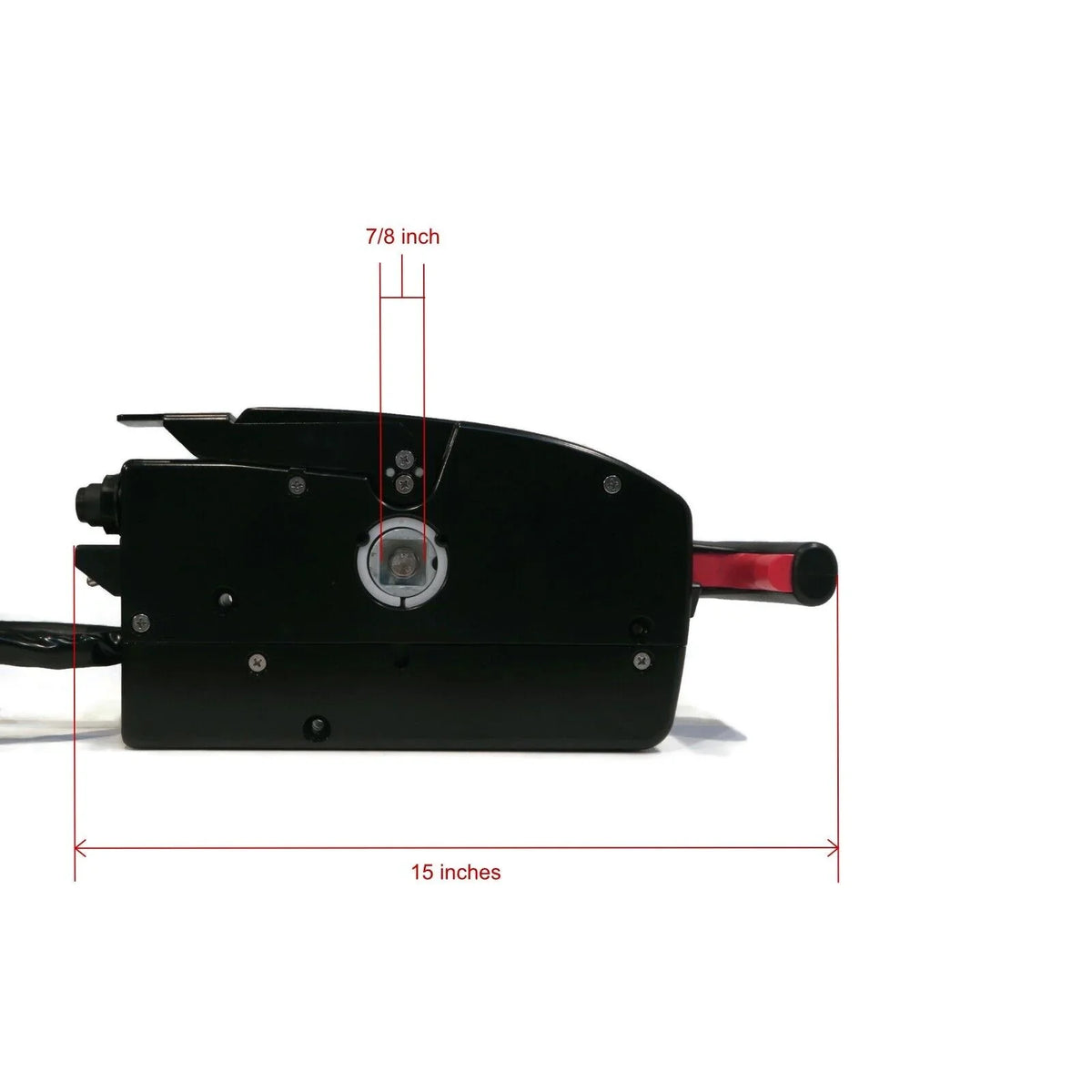 The ROP Sizehop | Sizeide Mount Remote Control For Mercury 320 Hypalon RIB ZA-GAH20001H304 & UP
