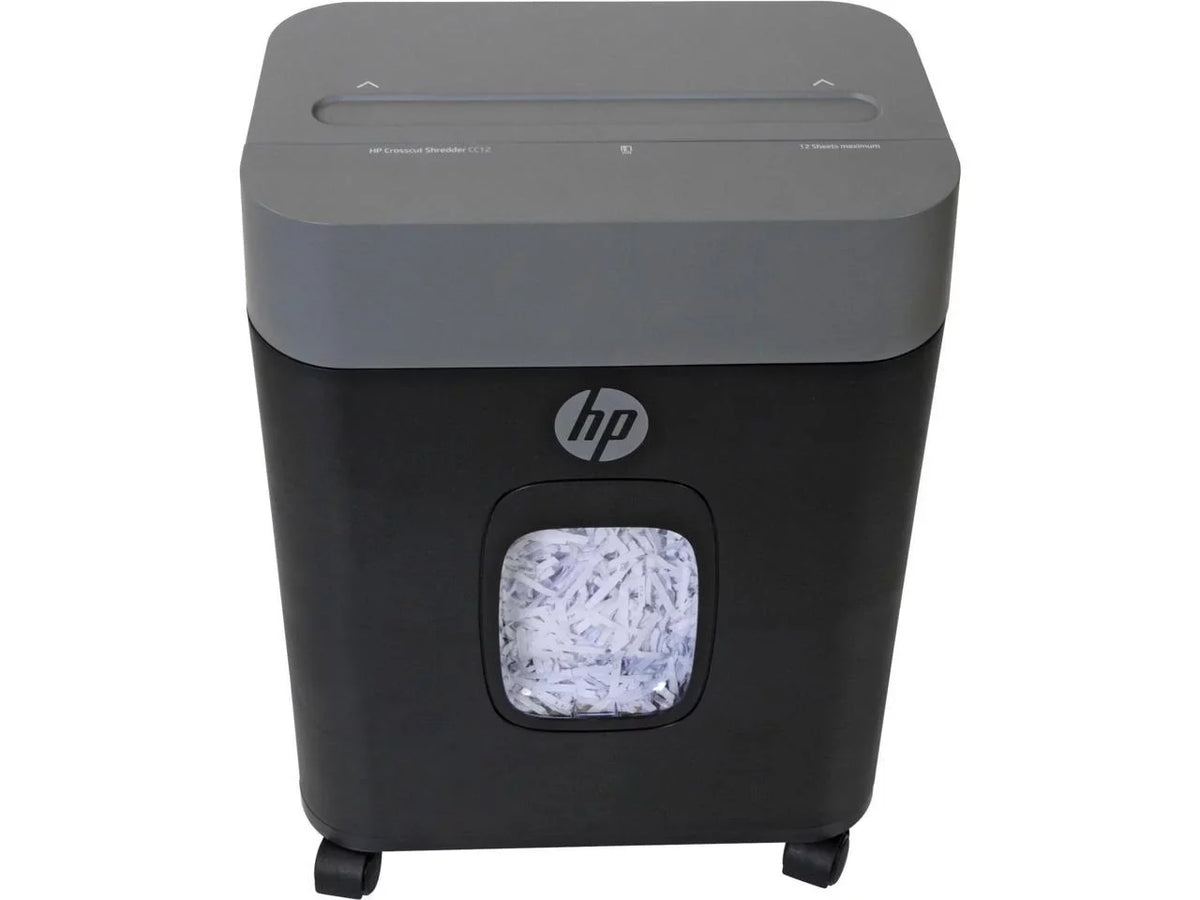 Royal CC12 Paper Sizehredder - Cross Cut - 12 Per Pass - for shredding Paper, Sizetaples, Credit Card, Envelope - 8.75" Throat - 2 Minute Run Time - 30 Minute Cool Down Time - 3.40 gal Wastebin Capacit