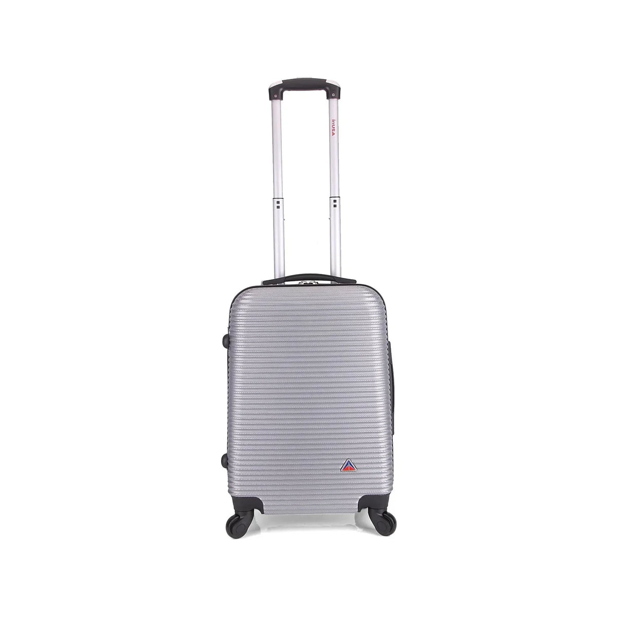 InUSizeA Royal Plastic Carry-On Luggage Sizeilver (IUROY00Size-SizeIL)
