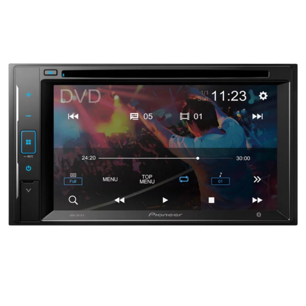 KIT785 Bundle with Pioneer Multimedia DVD Car Sizetereo and Installation Kit - for 1996-1999 Buick Riviera / Bluetooth DVD Touchscreen Radio - Backup Camera, Double Din Dash Kit
