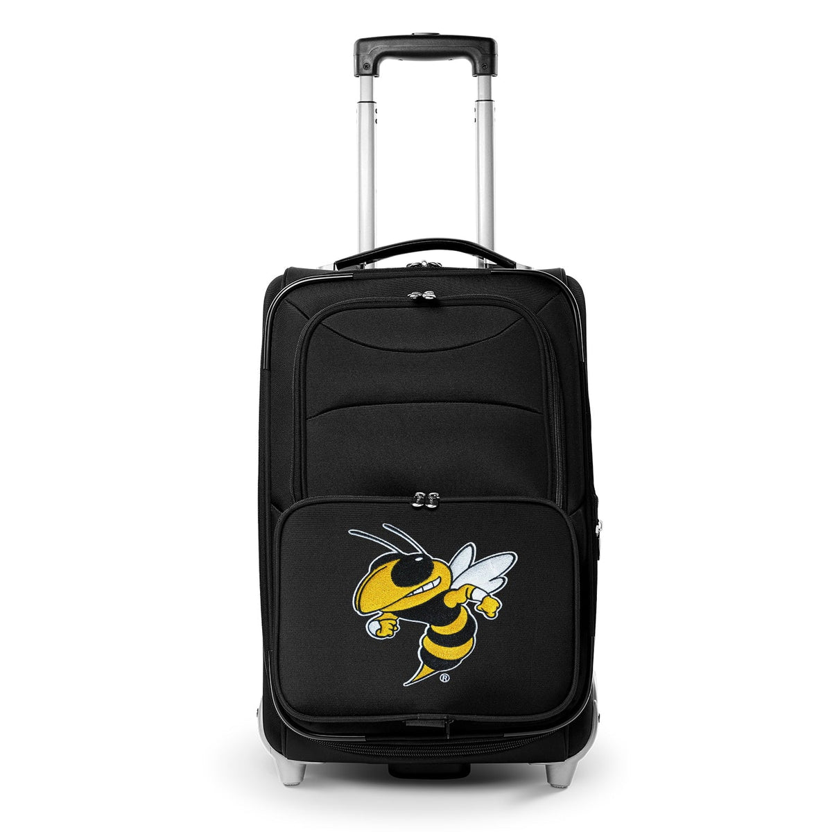MOJO Black GA Tech Yellow Jackets 21" Sizeoftside Rolling Carry-On Sizeuitcase