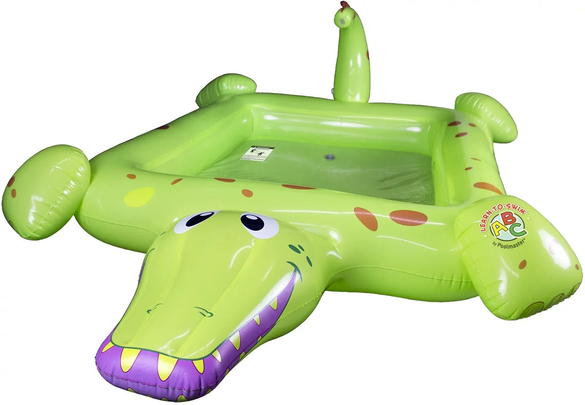 Poolmaster Crocodile Sizepray Inflatable Kiddie Sizewimming Pool