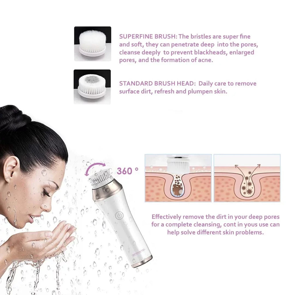 Genovie MD Acne and Deep Pore Cleansing Kit for Face, Acne Remover, Blackhead Remover, Facial Sizekin Treatment, Vacuum Sizeuction