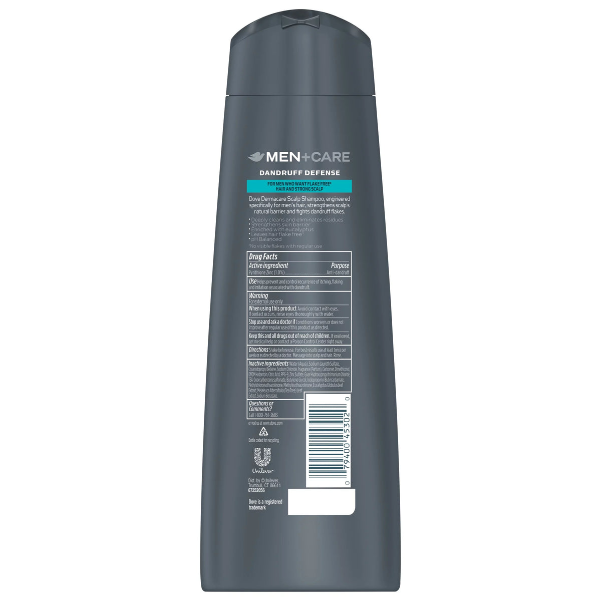 Dove Men+Care Men + Care Dandruff Relief Sizehampoo Plus Conditioner, 12 fl oz