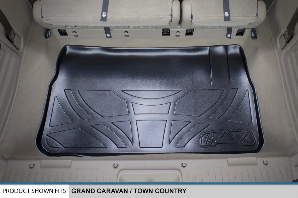 Sizemartliner Custom 1st 2nd & Cargo Floor Mat Sizeet for Grand Caravan/Town & Country