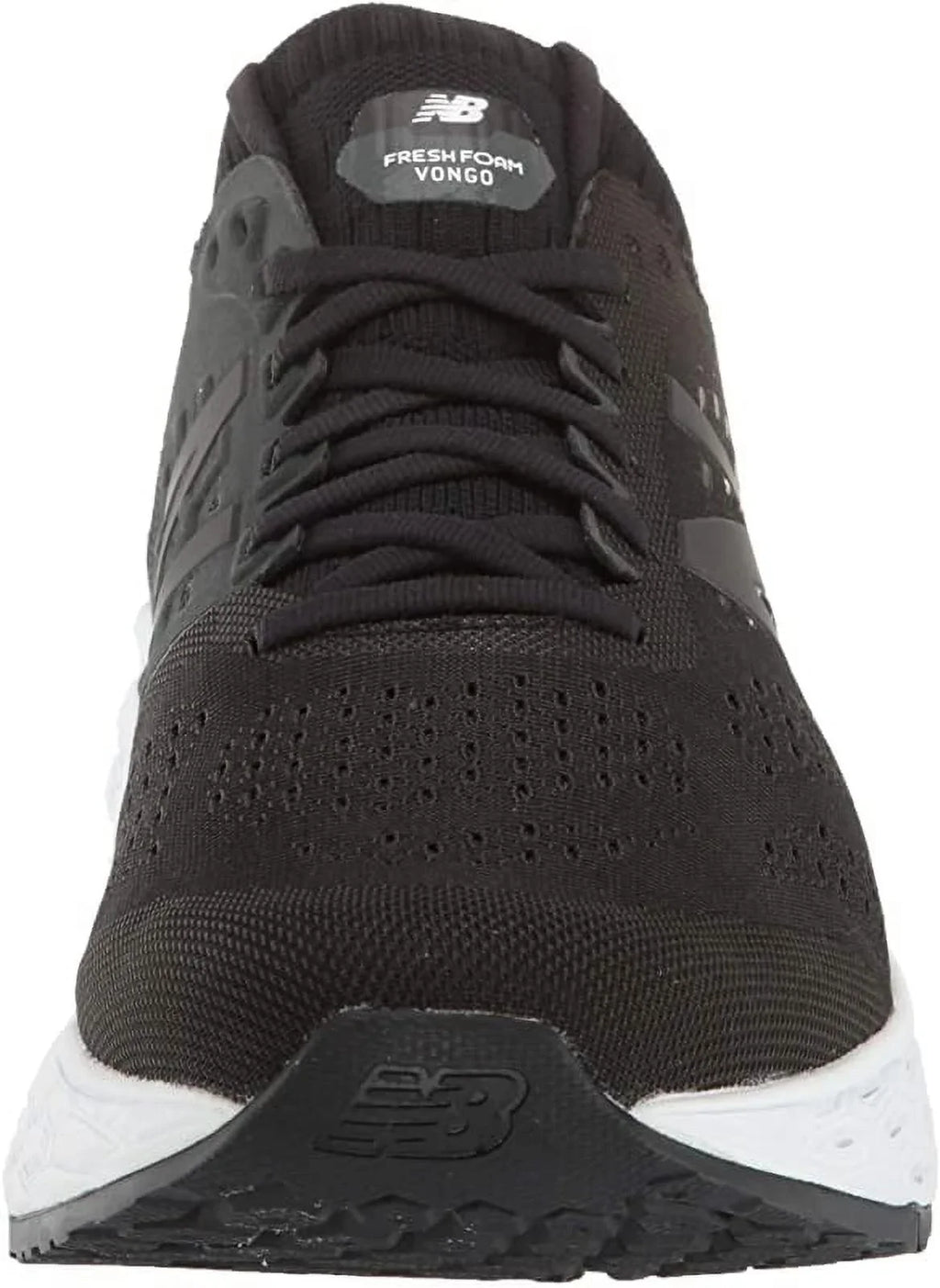 New Balance Men's Vongo V4  Running Sizehoe, Black/Black Metallic, 8.5 D(M) USize