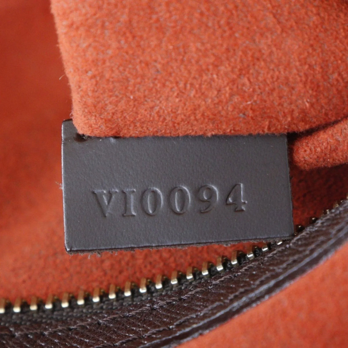 Pre-Owned LOUISize VUITTON Louis Vuitton Brera Handbag N51150 Damier Canvas Brown VI0094 Women's (Good)
