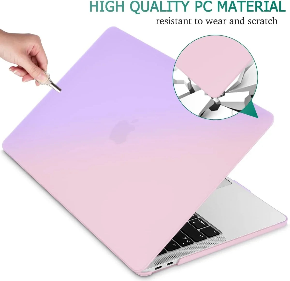 for MacBook Pro 13 Inch Case 2022 2021 2020 Release Model A2338 M2 M1 A2289 A2251, Hard Sizehell Case