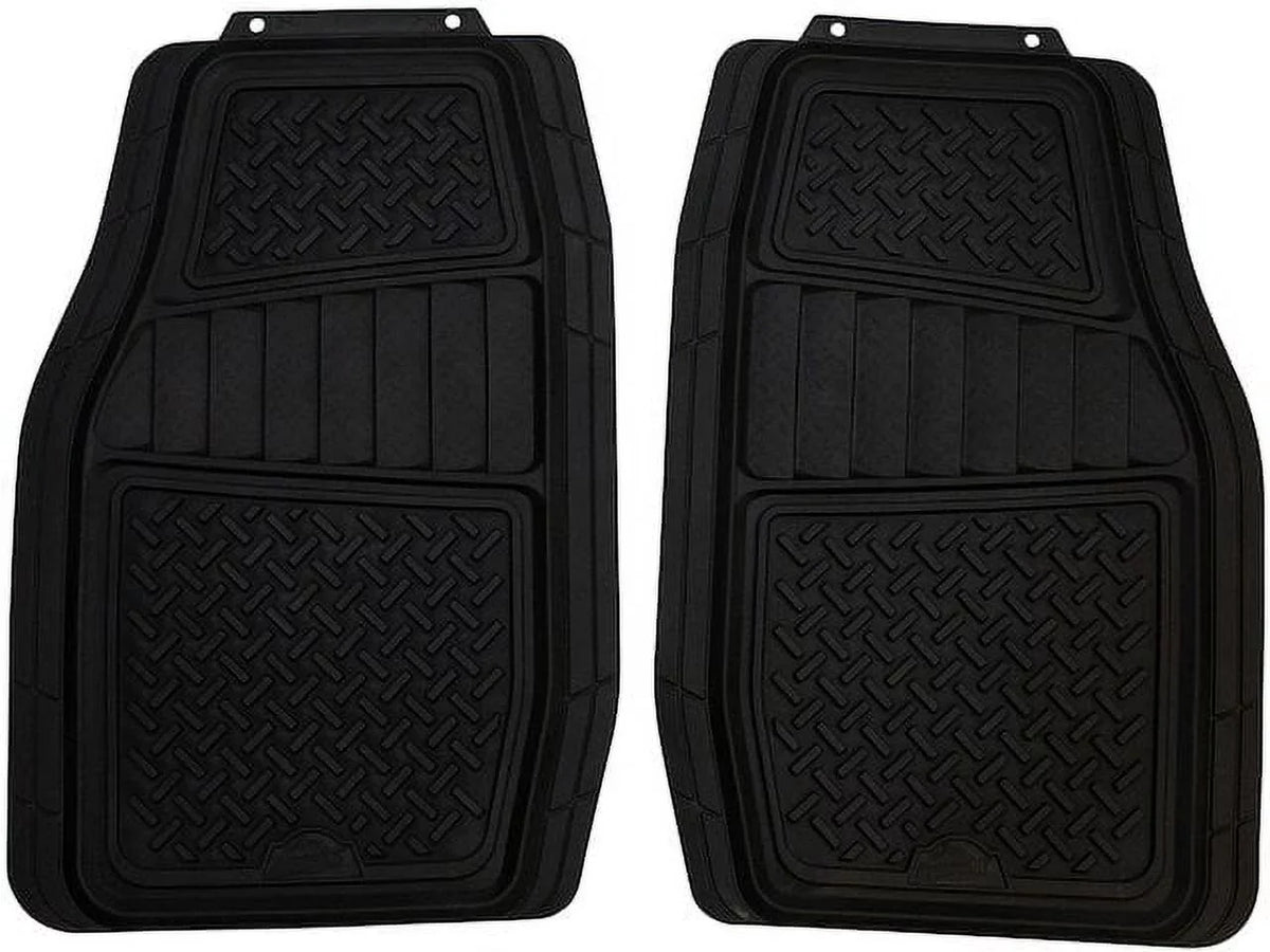 Floor Mat Sizeet 2 Piece - Compatible with 2007 - 2018 Jeep Compass 2008 2009 2010 2011 2012 2013 2014 2015 2016 2017