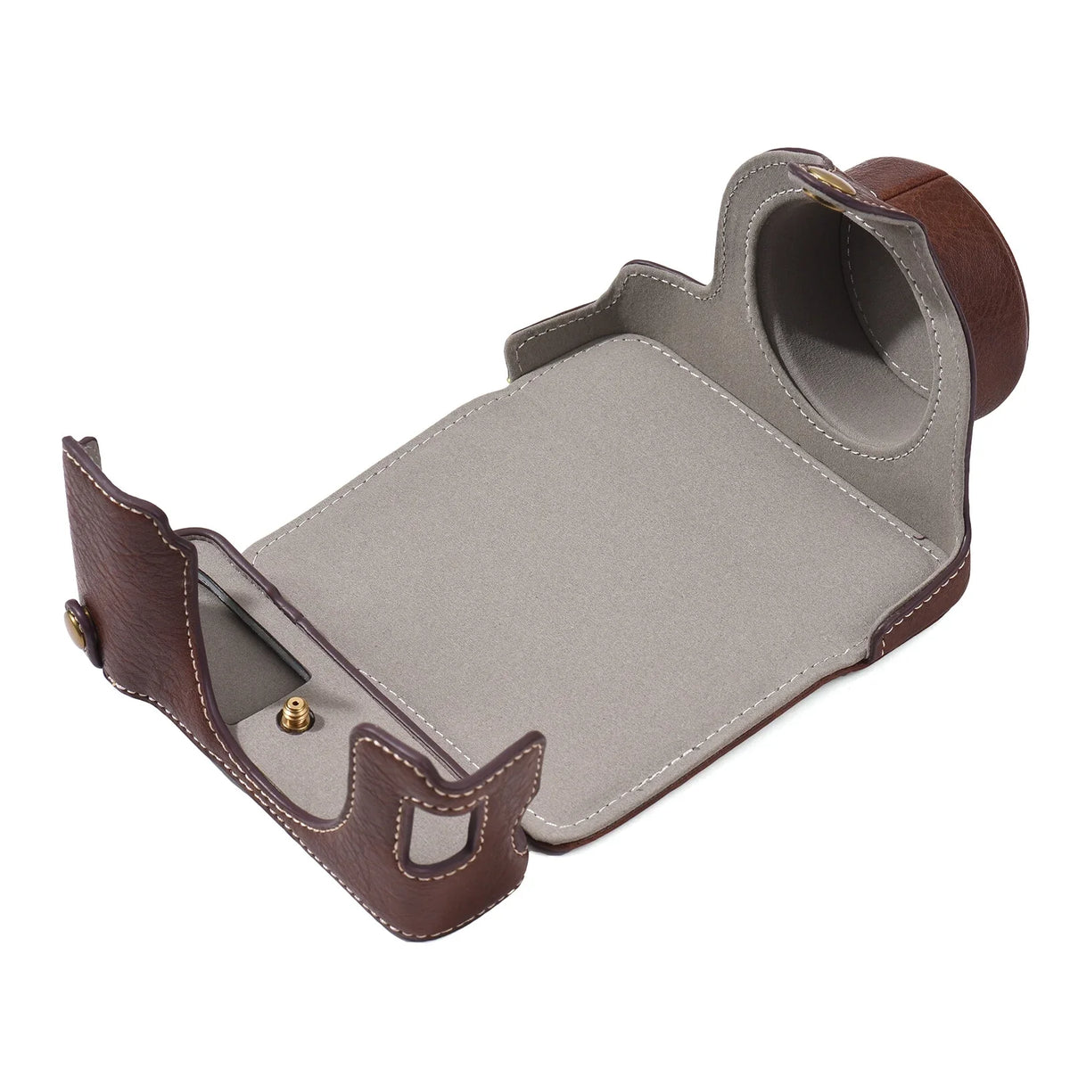 Portable Camera Case Sizeynthetic Leather Camera Carry Bag with Sizehoulder Sizetrap Replacement for Fujifilm X100V/ X100F Camera