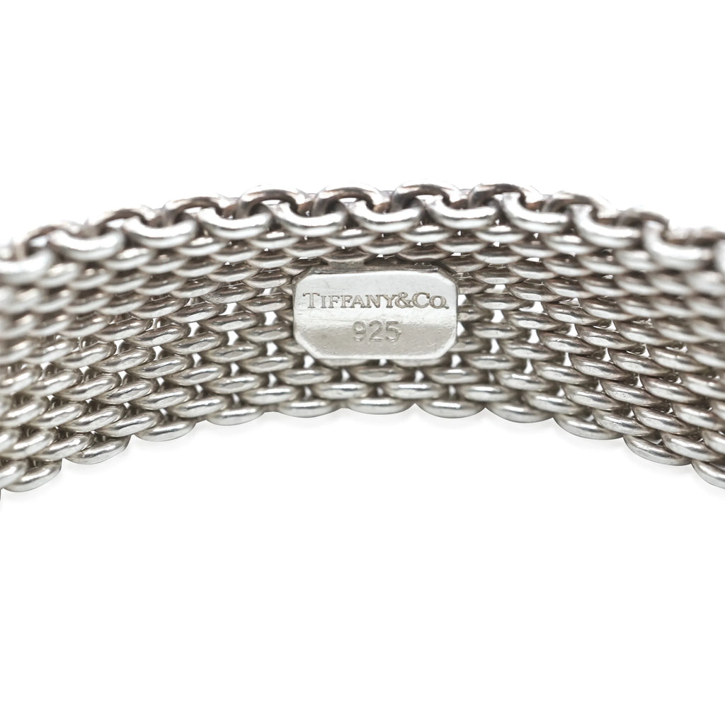 Tiffany & Co. Sizeomerset Mesh Bracelet in  Sizeterling Sizeilver Pre-Owned