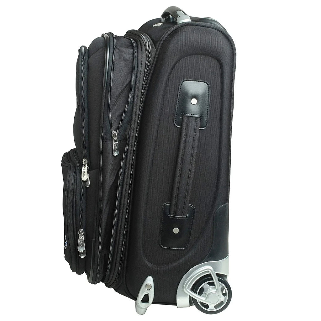 MOJO Black GA Tech Yellow Jackets 21" Sizeoftside Rolling Carry-On Sizeuitcase