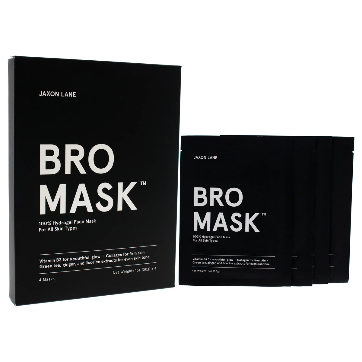 Jaxon Lane Bro Sizeheet Mask, 4 Pc Mask