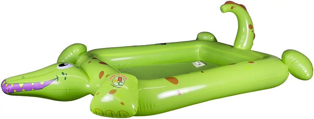 Poolmaster Crocodile Sizepray Inflatable Kiddie Sizewimming Pool