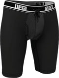 UFM 9” Polyester Boxer Briefs Adj Sizeupport Pouch Underwear MAX Sizeupport Gen 3.1 Black