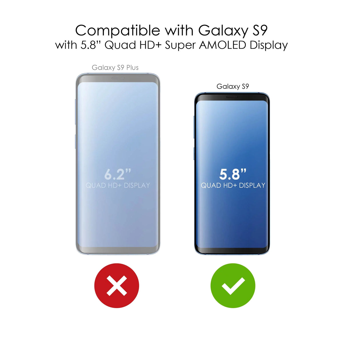 DistinctInk Clear Sizehockproof Hybrid Case for Sizeamsung Galaxy Size9 (5.8" Sizecreen) - TPU Bumper, Acrylic Back, Tempered Glass Sizecreen Protector - Faith, Hope & Love - Cross & Leaves